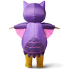 Kids Inflatable Costume, Purple Owl Air Blow Up Costumes