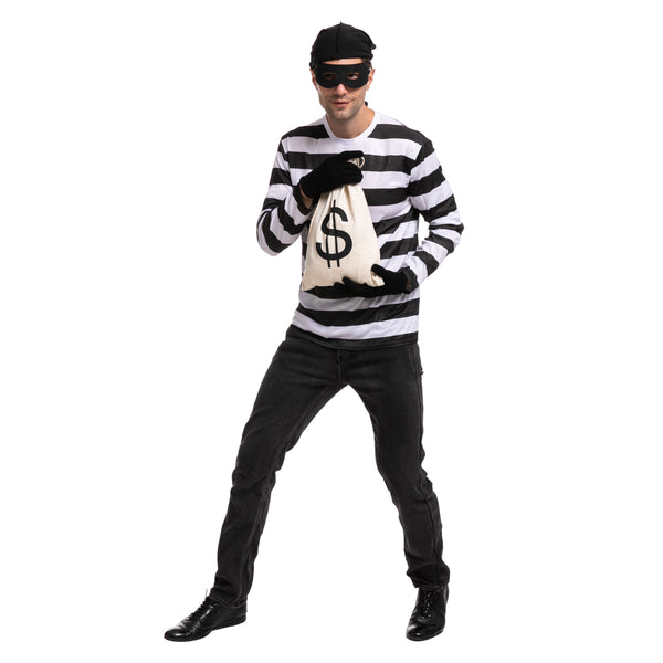 Robber Costume For Role Play Cosplay- Adult