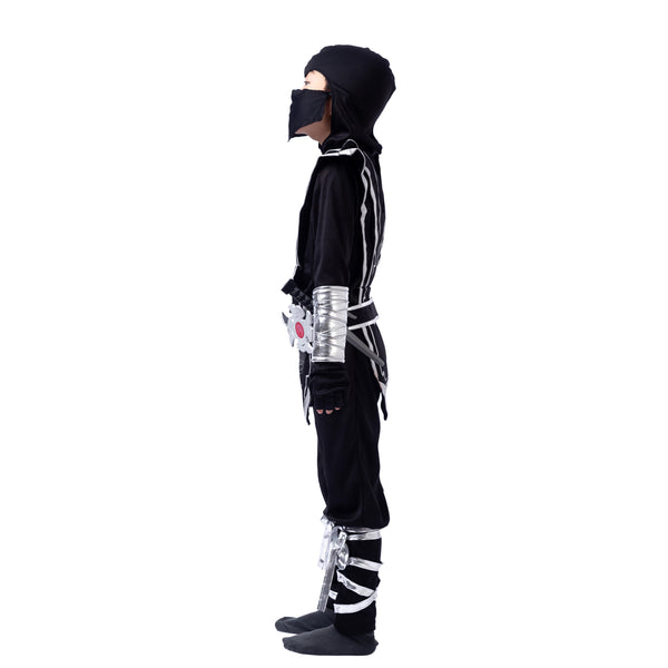 Silver Ninja Costume Set - Child