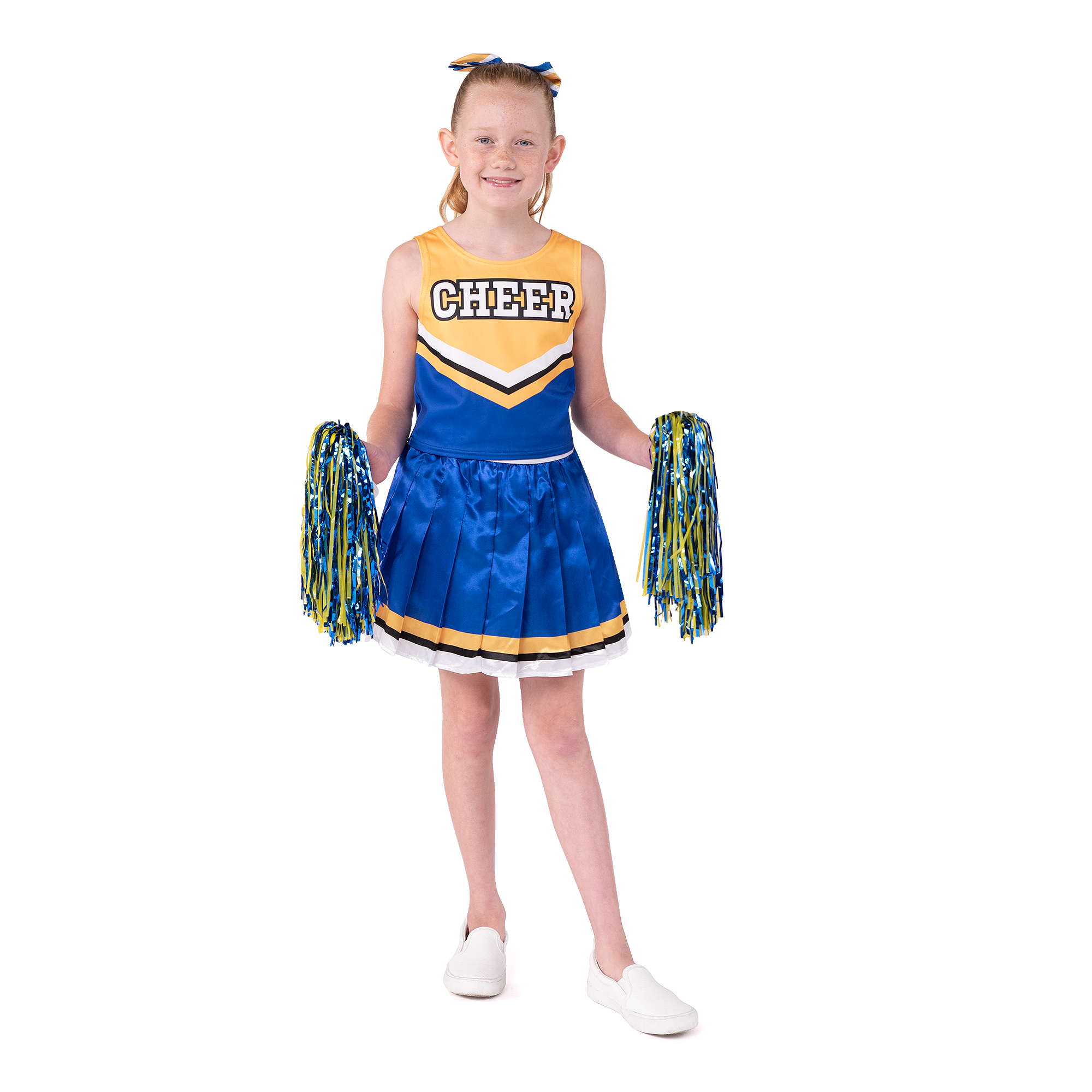Blue Cheerleader Costume - Child | Spooktacular Creations Blue Cheerleader Costume - Child | Spooktacular Creations
