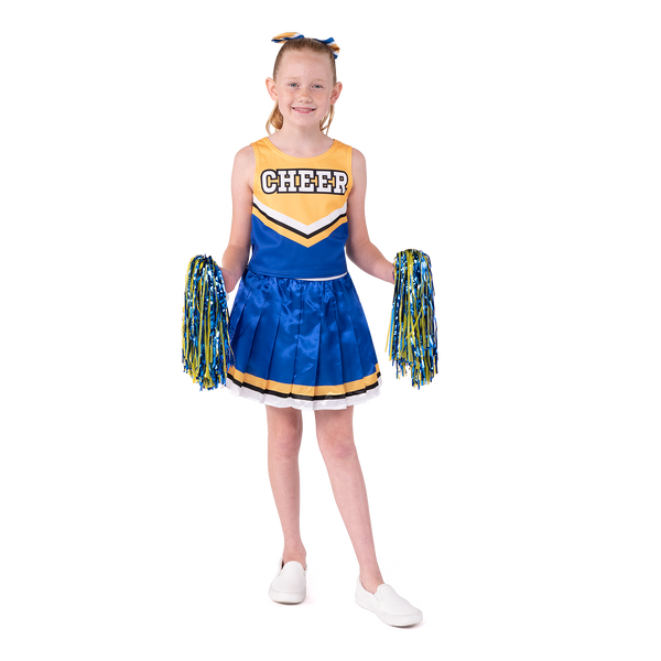 Blue Cheerleader Costume - Child