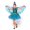 Greenish-Blue Peacock Costume - Child