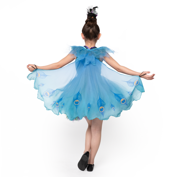Greenish-Blue Peacock Costume - Child