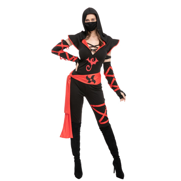 Women Ninja Long Pants Costume Cosplay