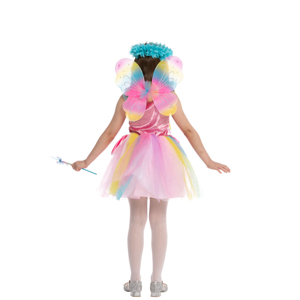 Colorful Fairy Costume for Role Play Cosplay- Child
