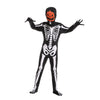 Pumpkin Second Skin Skeleton Costume - Child