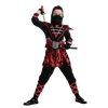 Samurai Red Ninja Costume for Girls Cosplay- Child