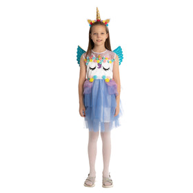 Princess Unicorn Dress Costume Role Play Cosplay- Child