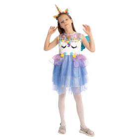 Princess Unicorn Dress Costume Role Play Cosplay- Child