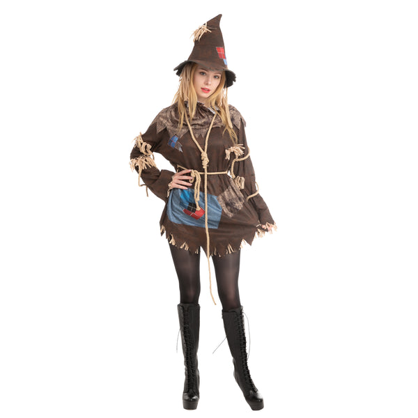 Creepy Scarecrow Costume - Adult