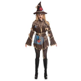 Creepy Scarecrow Costume - Adult