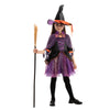 Orange and Purple Witch Cosplay Costume - Child