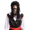 Men Pirate Wig Cosplay - Adult