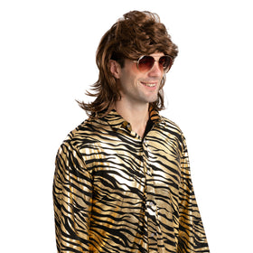 Mullet Wig For Role Play Cosplay - Adult