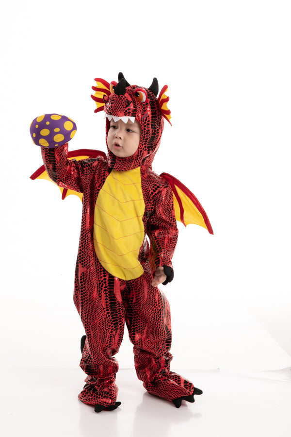 Red Dragon Costume Cosplay - Child