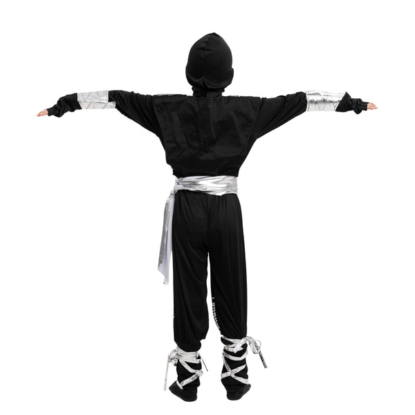 Silver Ninja Dragon Costumes - Child