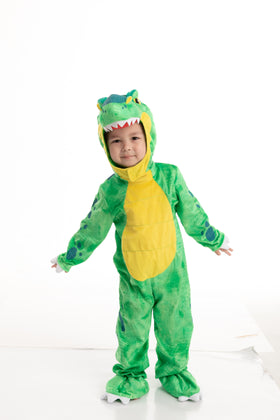 Green T-Rex Costume Cosplay- Child