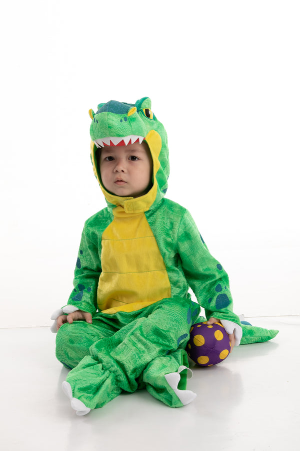 Green T-Rex Costume Cosplay- Child