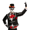 Day of the Dead Cosplay - Short Gloves, Men's Hat, Bow Tie