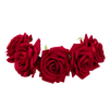Day of the Dead Cosplay - Elastic Headband with Rose, Face Tattoo