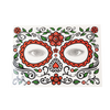 Day of the Dead Cosplay - Headband with Rose and Veil, Face Tattoo