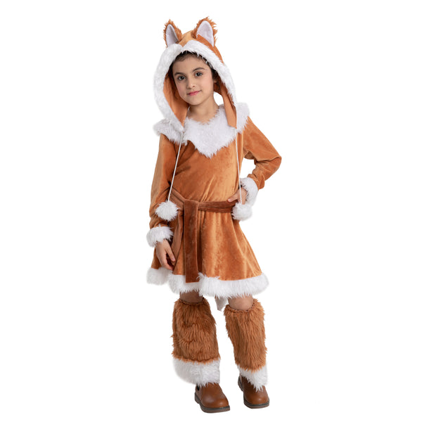 Spooktacular Creations Sweet Girls Fox Costume Set
