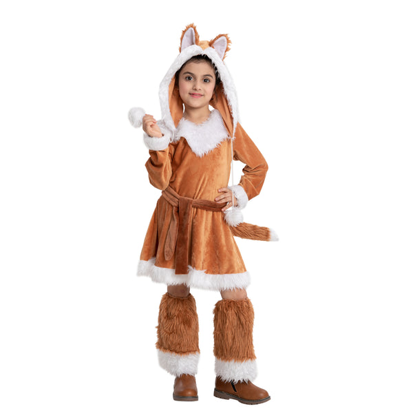 Spooktacular Creations Sweet Girls Fox Costume Set
