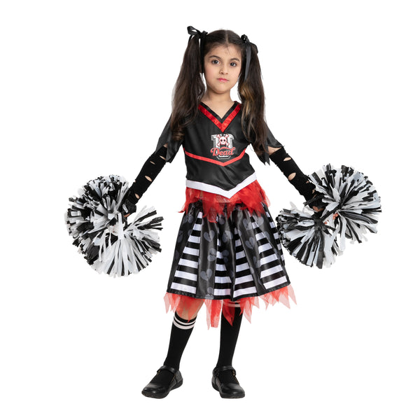 Scary Spiritless Cheerleader Costume - Child - Spooktacular Creations