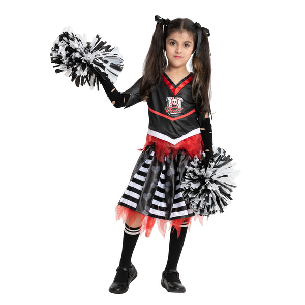 Scary Spiritless Cheerleader Costume - Child - Spooktacular Creations