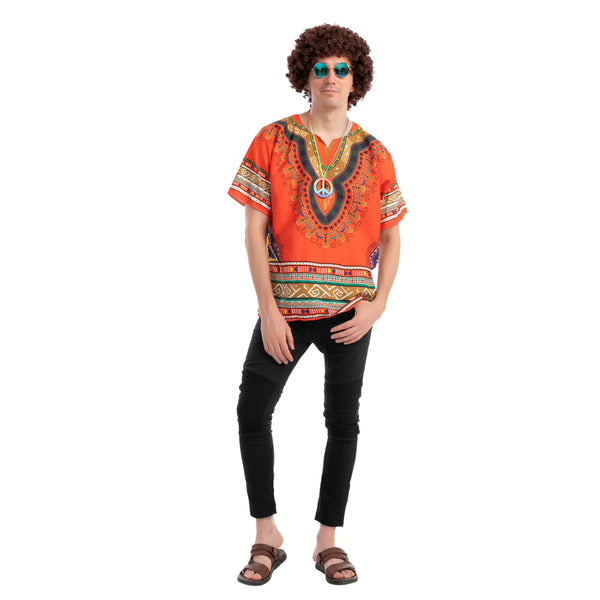 Men Hippie Costume Cosplay- Adult