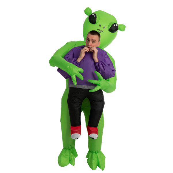 Area 51 Alien Caught Me Full Body Inflatable Costume