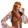 Hippie Wig Set Cosplay Accessaries - Adult