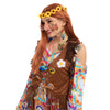 Hippie Wig Set Cosplay Accessaries - Adult