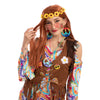 Hippie Wig Set Cosplay Accessaries - Adult