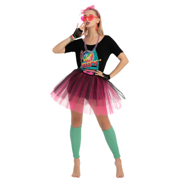 Women 80's Costume - Adult