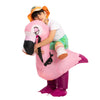 Inflatable Ride-On Flamingo Costume