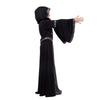 Hooded Robe Costume for Fortune Teller, Gypsy, Princess Girls Halloween Role-Playing Party - Spooktacular Creations