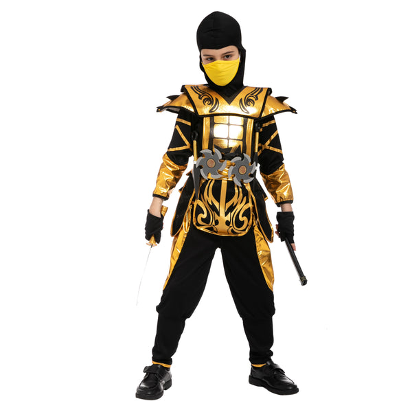 Gold Ninja Costume - Child