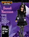 Sweet Raccoon Costume Role Play Cosplay - Child