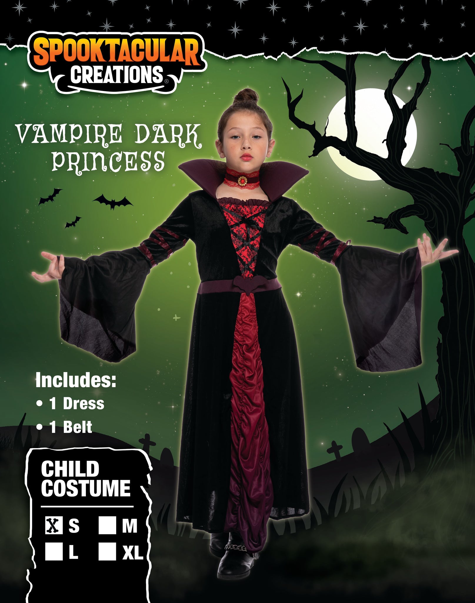 Spooktacular Creations Vampire Renaissance Medieval Scary Deluxe Halloween Costume for Men Cosplay of Sins (Black, Small Spooktacular Creations Vampire Renaissance Medieval Scary Deluxe Halloween Costume for Men Cosplay of Sins (Black, Small