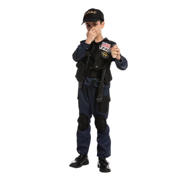 SWAT Police Costume Role Play Cosplay - Child