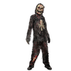 Scary Black Zombie Costume - Child