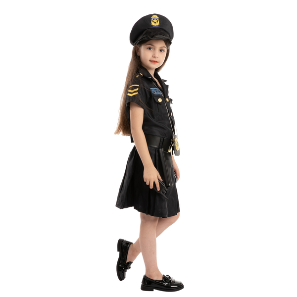 Police Girl Officer Costume - Child