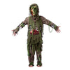 Green Swamp Zombie Costume For Role Play Cosplay- Child