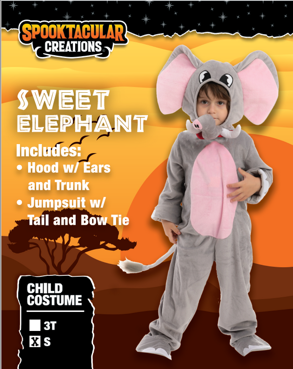 Elephant Costume Cosplay- Child