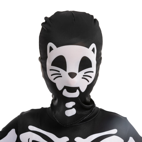 Cat Skeleton Costume for Role Play Cosplay- Child