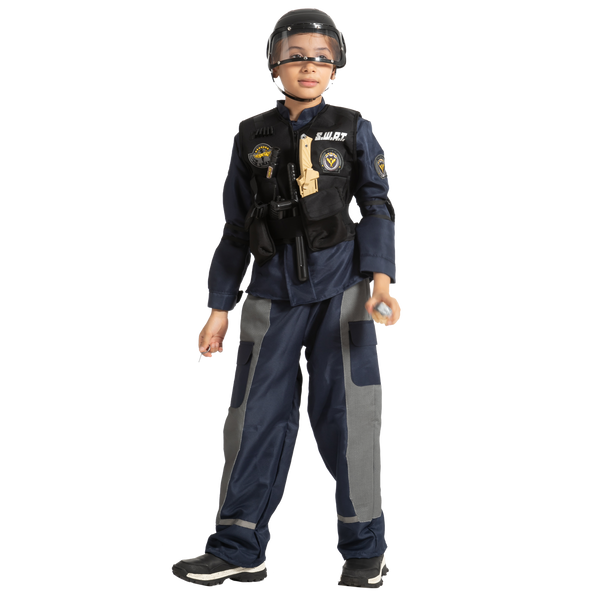 SWAT Fighter Costume Role Play Cosplay - Child
