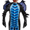 Dragon Costume (Black & Blue) - Boy