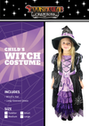 Purple Witch Costume Cosplay - Child