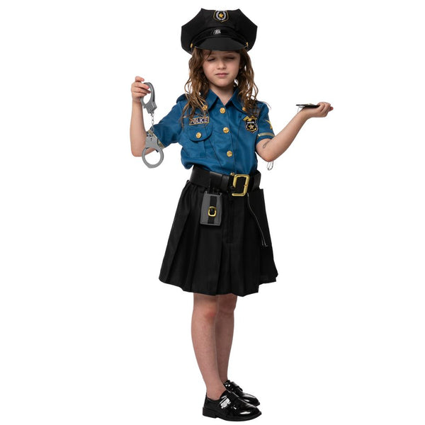 Girls Police Costume For Role Play Cosplay